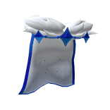 White and Blue Royal Cape