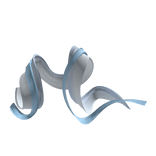 White And Blue Shawl