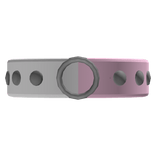 ♡ white & pink studded choker