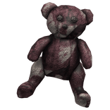 White & Pink Teddy Bear Chrome [Front]