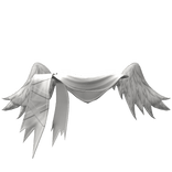 white angel winged scarf 1.0