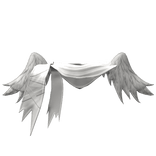 white angel winged scarf 3.0