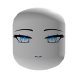 White Angelic Eyes | Cute Anime Blue Eyes