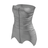 ☆ white arch minidress