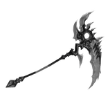 White Arctic Frost Scythe