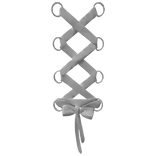 White Back Laced Up Piercings 