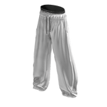 White Baggy Joggers