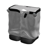 White Baggy Money Suit Pants