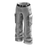 White Baggy Pants