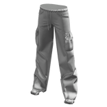 White Baggy Pants w/ Shoes