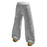 White Baggy Sweatpants