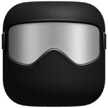 White Balaclava Goggles