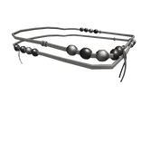 White Beaded Bracelet [L]