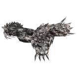 White Bear Claw Cross Scarf