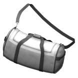 White Black Duffel Bag