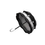 white black jirai kei kawaii goth umbrella parasol