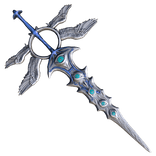 White Blue Angel Sword