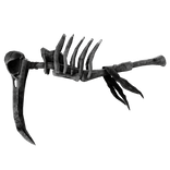 White Bone Skull Bird Skeleton Scythe Waist