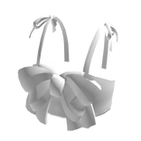 White Bow Top