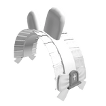 white bunni headress