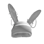 White Bunny Hat