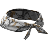 White camo headwrap bandana