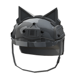 White Camo Swat Helmet w/ Cat Ears