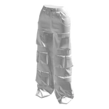 White Cargo Pants