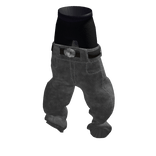 White Carti Boxer Jeans