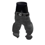 White Carti Boxer Jeans