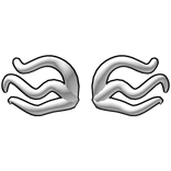 White Cartoony Tentacles