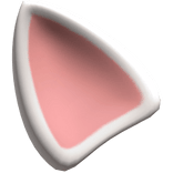 White Cat Ear (R)