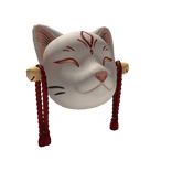 White Cat Mask (Side)