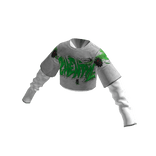 White Chrome Graffiti LongSleeve