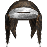 White Chrome Headband Scarf