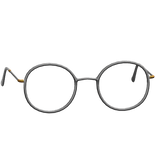 White Circle Glasses