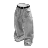 White Classic Baggy Denim