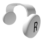 White Clockwork Headphones