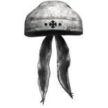 White Cloth Wrapped Bandana [Pirate Set]