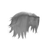 White Curtain Hairstyle