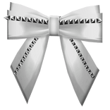 ♡ white cute bow doll moe spikes