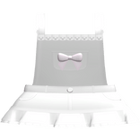 White Cutesy Kawaii Denim Overall Dress