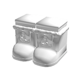 ♡ White Cutesy Kawaii Winter Fluffy Fur Snow Boots