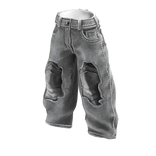 White Denim Jeans w/ Armour