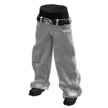 White Designer Jeans w/ Boots