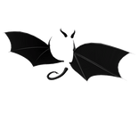 White Devil Wings Set