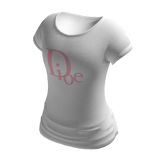 White Dioe Curvy Shirt Skirt