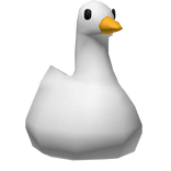 White Duck For Your Shoulder