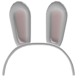 ♡ white easter bunny ears