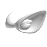 White Eastern Dragon Ears